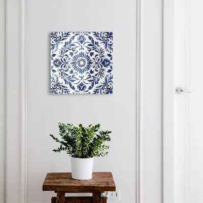 Floral ornament Key box for wall
