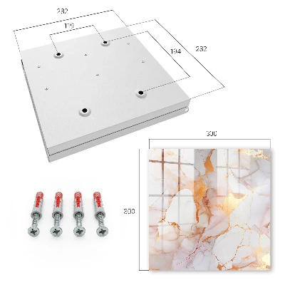 Marble elegance Key cabinet