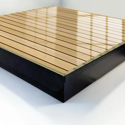 Beige planks Wall mounted key box
