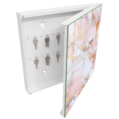 Abstract marble Key cabinet