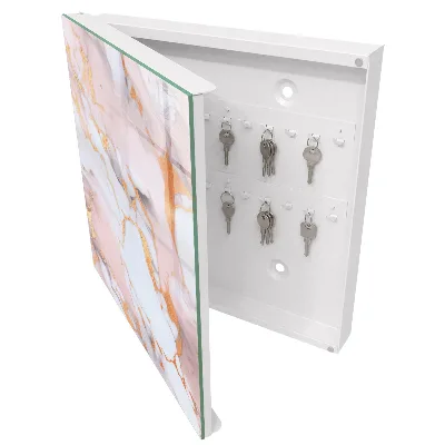 Abstract marble Key cabinet