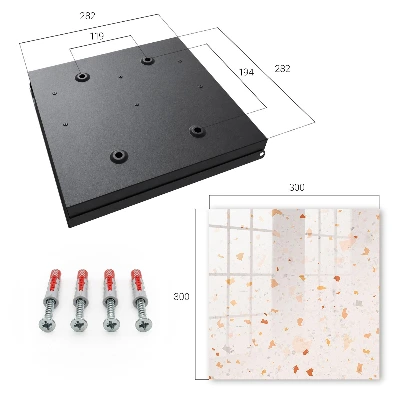 Elegant mosaic Key box for wall