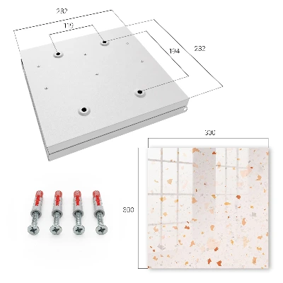 Elegant mosaic Key box for wall
