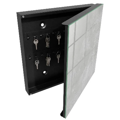 Grey elegance Wall mounted key box