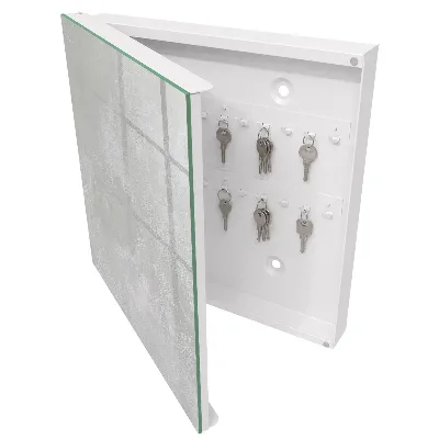 Grey elegance Wall mounted key box