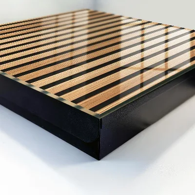 Vertical stripes Key cabinet
