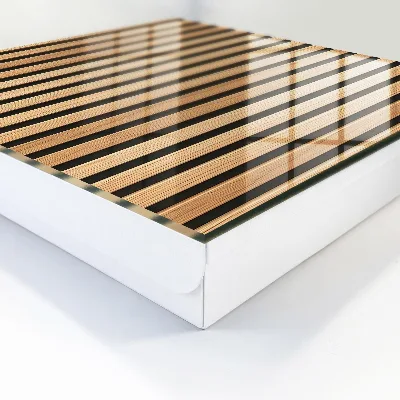 Vertical stripes Key cabinet