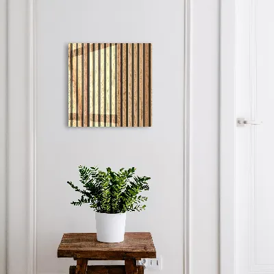 Vertical stripes Key cabinet