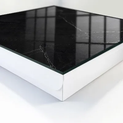 Marble black Key box for wall