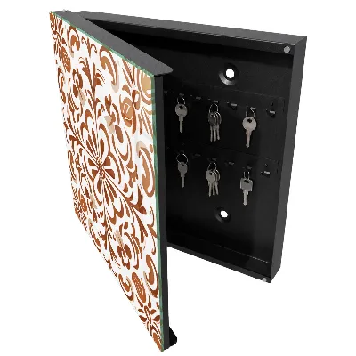 Ornamental pattern Key cabinet