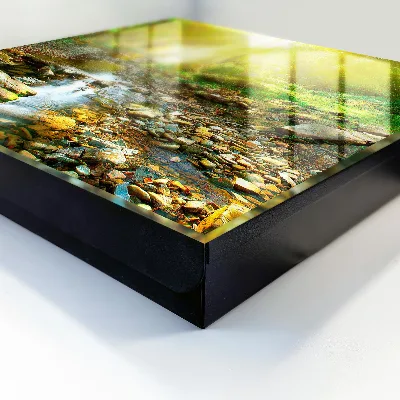 Forest stream Key box for wall