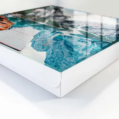 Mountain landscape Wall mounted key box