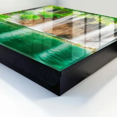 Green waterfall Key cabinet