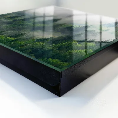 Misty forest Key box for wall