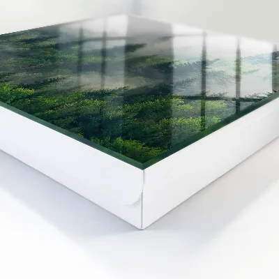 Misty forest Key box for wall