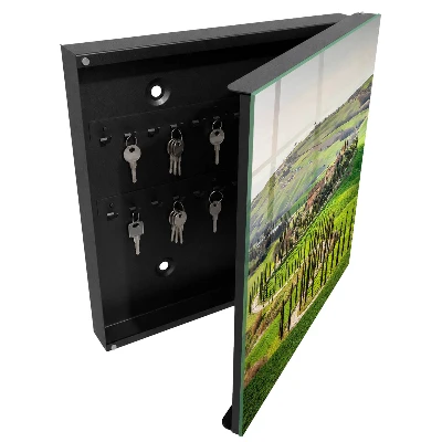 Tuscan landscape Wall mounted key box