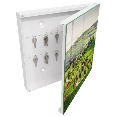 Tuscan landscape Wall mounted key box