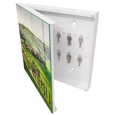 Tuscan landscape Wall mounted key box