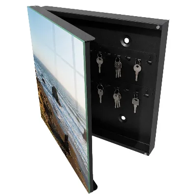 Coastal landscape Key cabinet