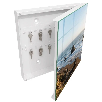 Coastal landscape Key cabinet