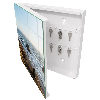 Coastal landscape Key cabinet