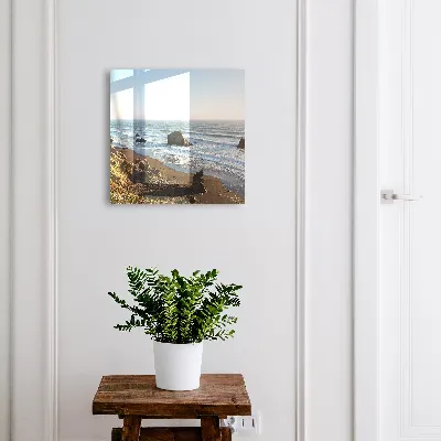 Coastal landscape Key cabinet
