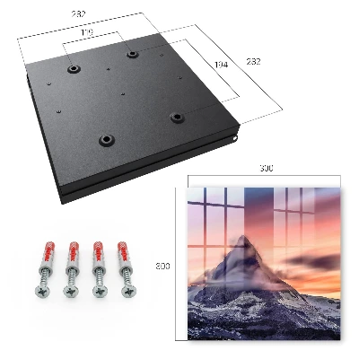 Mountain magic Key cabinet