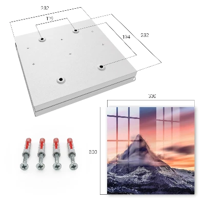 Mountain magic Key cabinet
