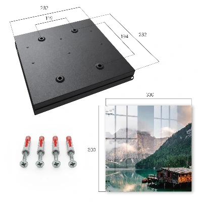 Mountain magic Key box for wall