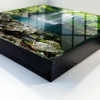 Natural waterfall Key box for wall