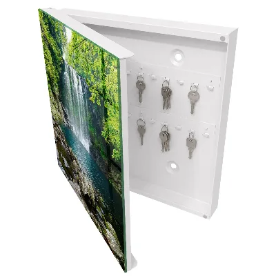 Natural waterfall Key box for wall