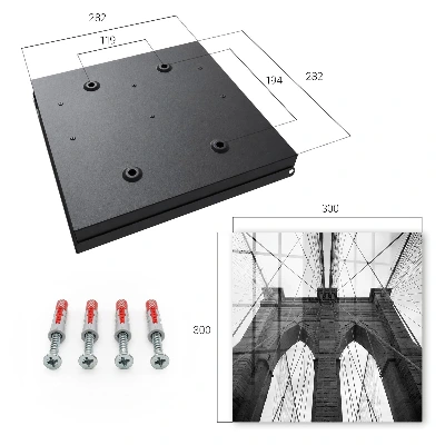 Bridge architecture Key box for wall