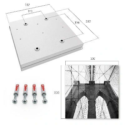 Bridge architecture Key box for wall
