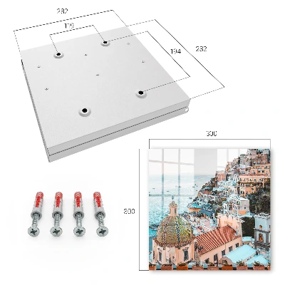 Mediterranean charm Wall mounted key box