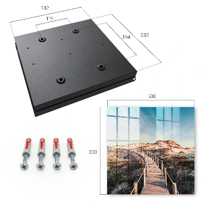 Dunes path Wall mounted key box