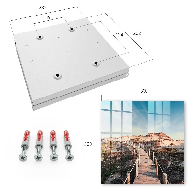 Dunes path Wall mounted key box