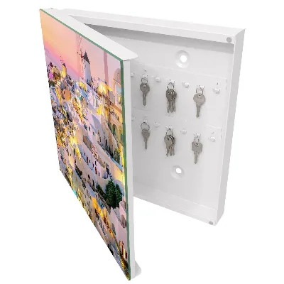 Greek landscape Wall mounted key box