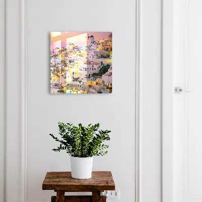 Greek landscape Wall mounted key box