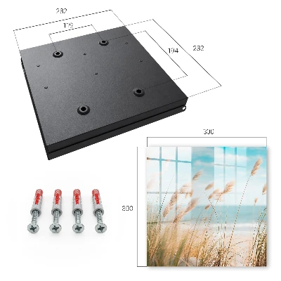 Summer beach Key box for wall
