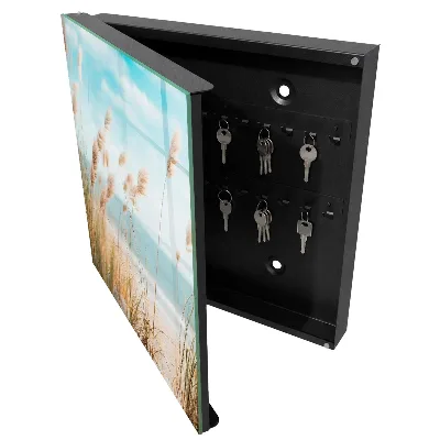 Summer beach Key box for wall
