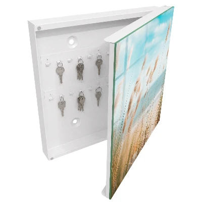 Summer beach Key box for wall