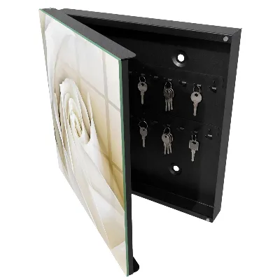 White rose Key cabinet