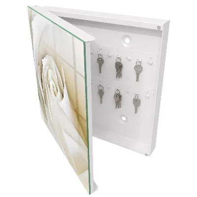 White rose Key cabinet