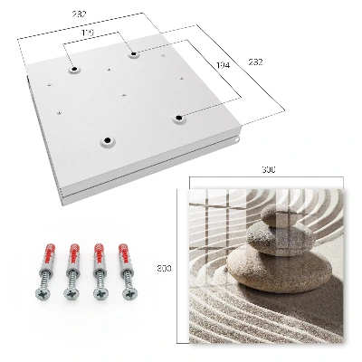 Zen composition Wall mounted key box