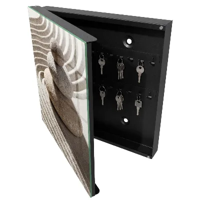 Zen composition Wall mounted key box