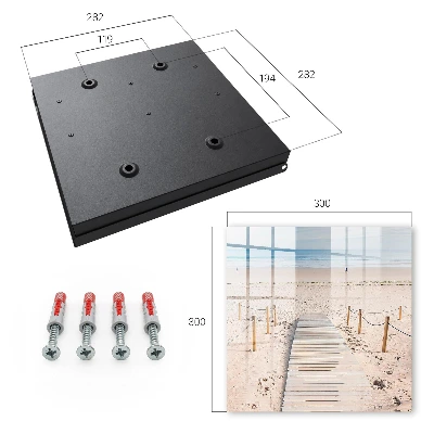Sea beach Wall mounted key box