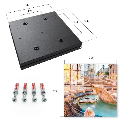 Urban elegance Key box for wall