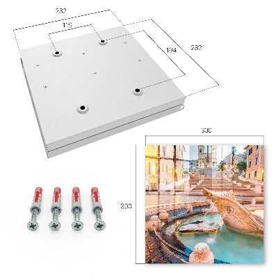 Urban elegance Key box for wall
