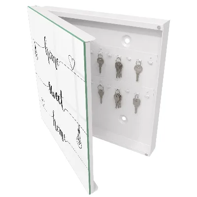 Home sweet home Key box for wall