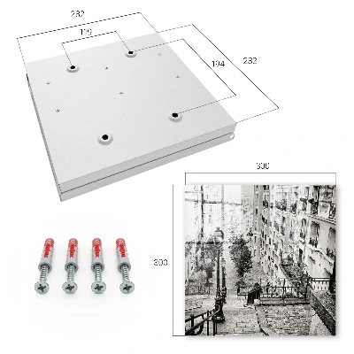 City charm Key box for wall